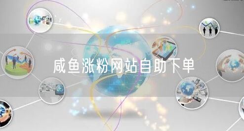 咸鱼涨粉网站自助下单
