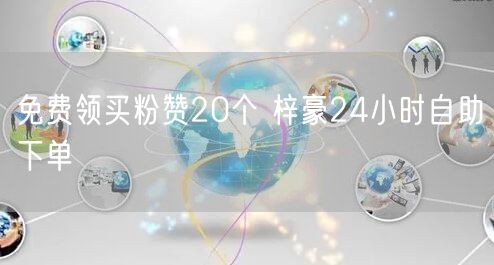免费领买粉赞20个 梓豪24小时自助下单